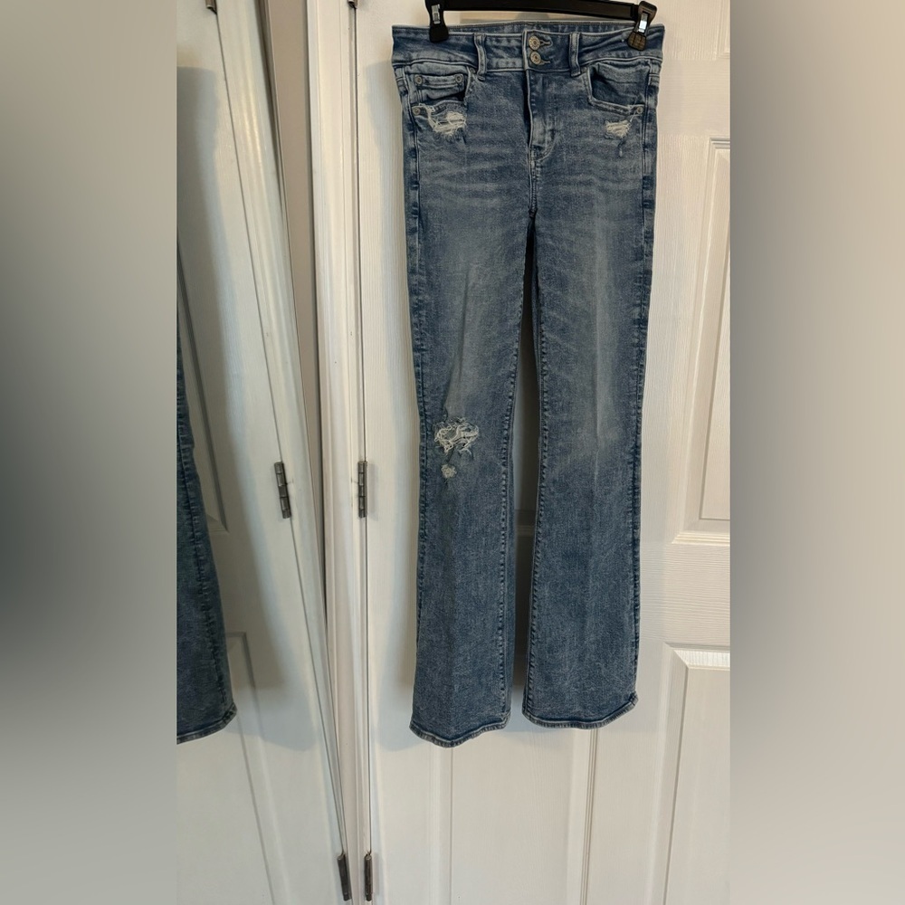 American Eagle Women’s Hi-Rise Artist Flare Size 4 Regular